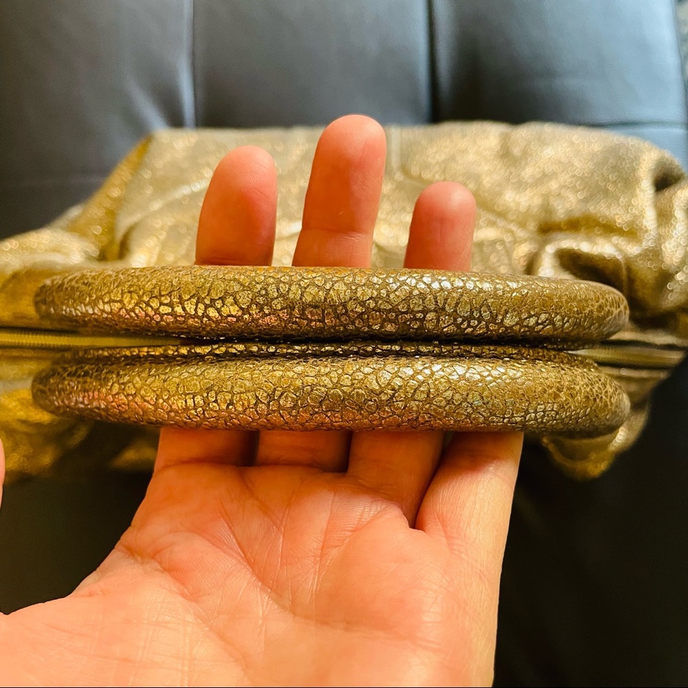 Yves Saint Laurent Gold Volcano Easy Tote Bag - Picture 12 of 12